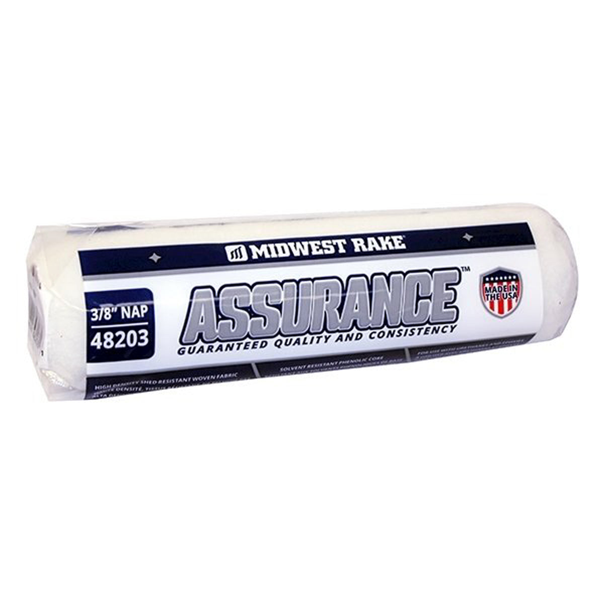 48203 -Assurance™ 9" Pro-Grade Woven Shed-Resistant Roller Cover - 3/8" Nap